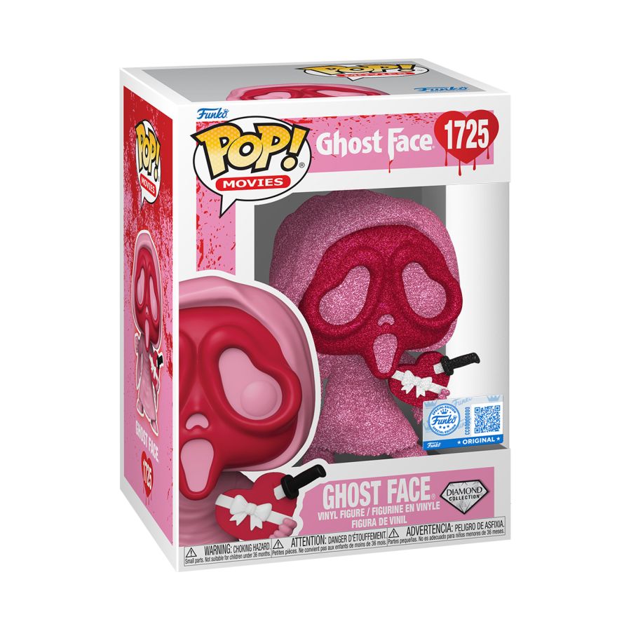 Ghost Face - Ghost Face (Valentines) US Exclusive Diamond Glitter Pop! Vinyl