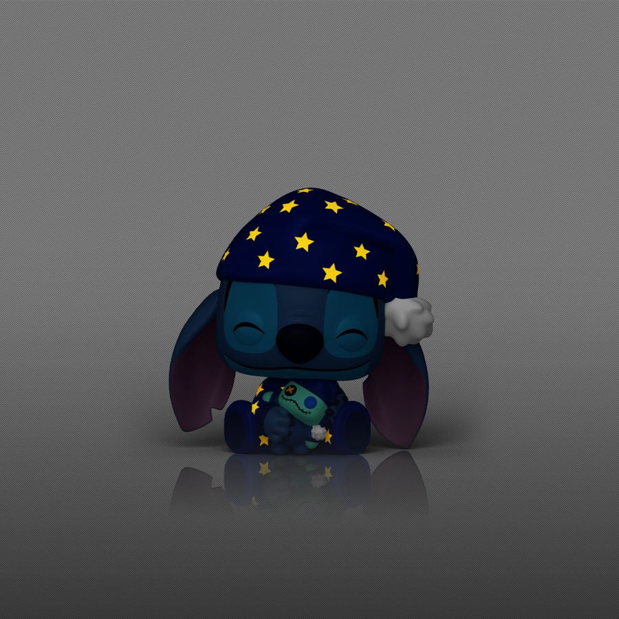 Lilo & Stitch - Stitch in PJ's US Exclusive Glow Pop! Vinyl