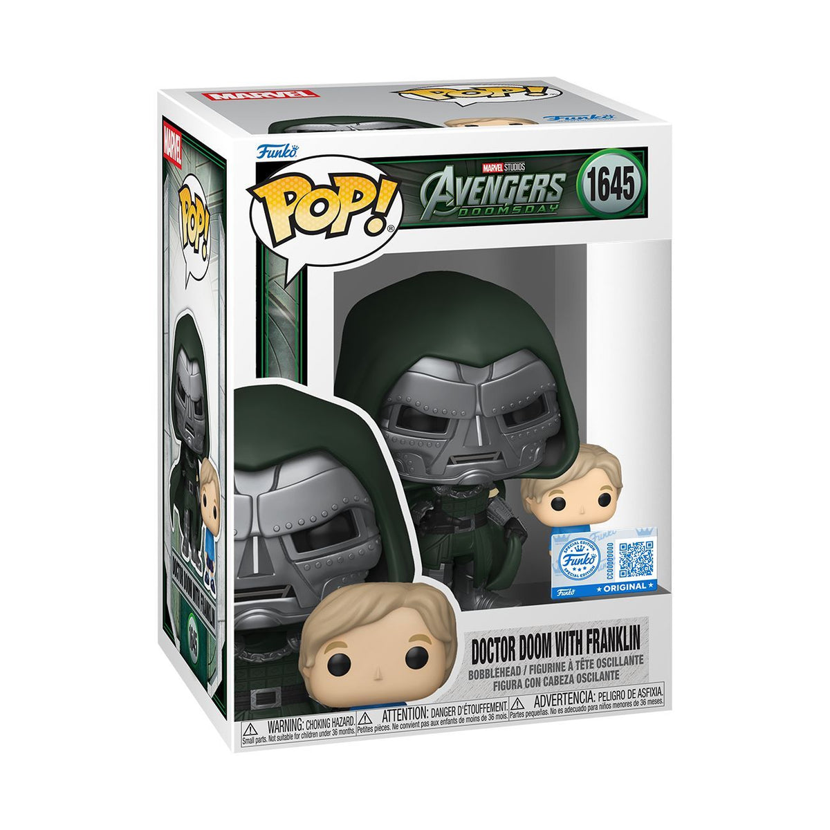 Avengers: Doomsday - Doctor Doom with Franklin Exclusive Pop! Vinyl