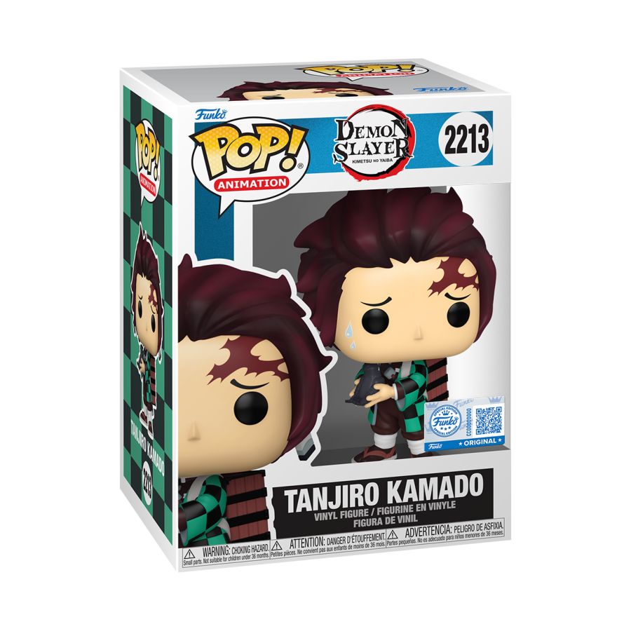 Demon Slayer - Tanjiro Kamado (with Crow) US Exclusive Pop! Vinyl