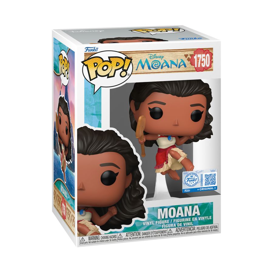 Moana 2 - Moana (Leaping) US Exclusive Pop! Vinyl