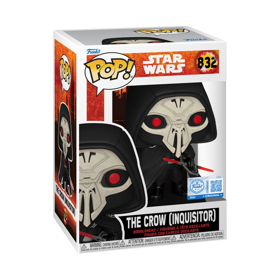 Maul: Shadow Lord - The Crow (Inquisitor) US Exclusive Pop! Vinyl