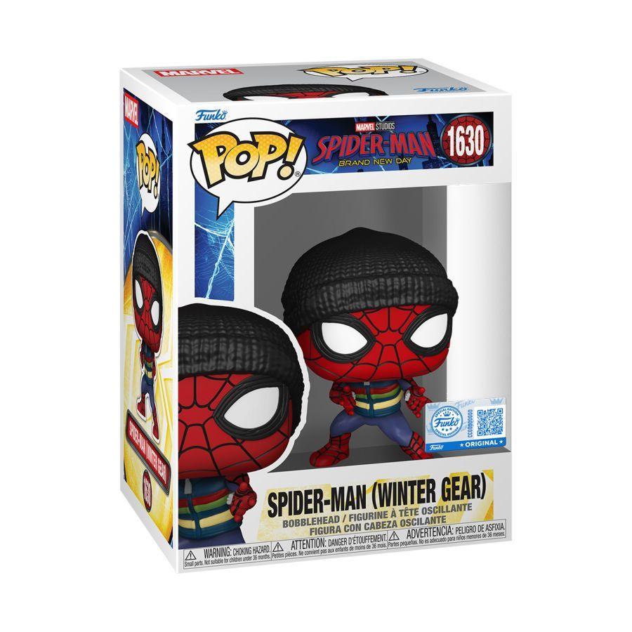 Spider-Man: Brand New Day - Spider-Man (Winter Gear) Exclusive Pop! Vinyl
