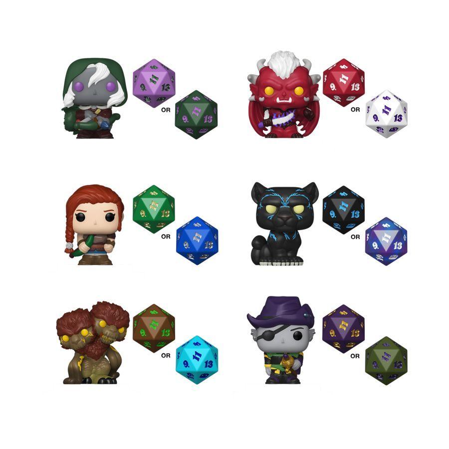 D&D - Bitty Pop! & Dice Blind Bag Assortment (Display of 12)