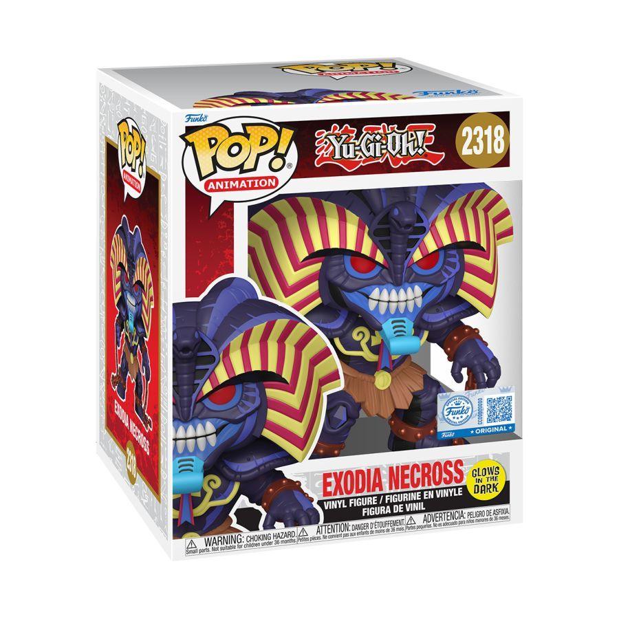 Yu-Gi-Oh - Exodia Necross US Exclusive Glow 6″ Pop! Vinyl