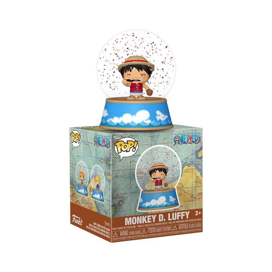 One Piece - Mini Glitter Snow Globes Assortment (Display of 12)