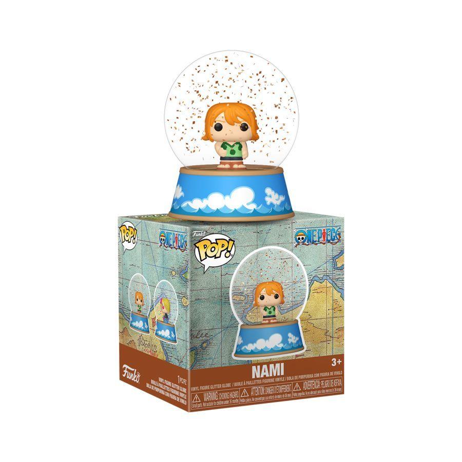One Piece - Mini Glitter Snow Globes Assortment (Display of 12)