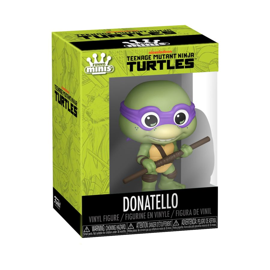 Teenage Mutant Ninja Turtles 2 (1991) - Mini Vinyl Figures Assortment (Display of 12)