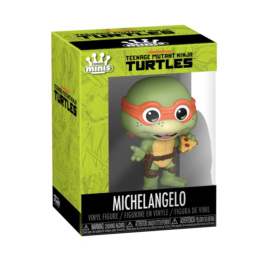Teenage Mutant Ninja Turtles 2 (1991) - Mini Vinyl Figures Assortment (Display of 12)