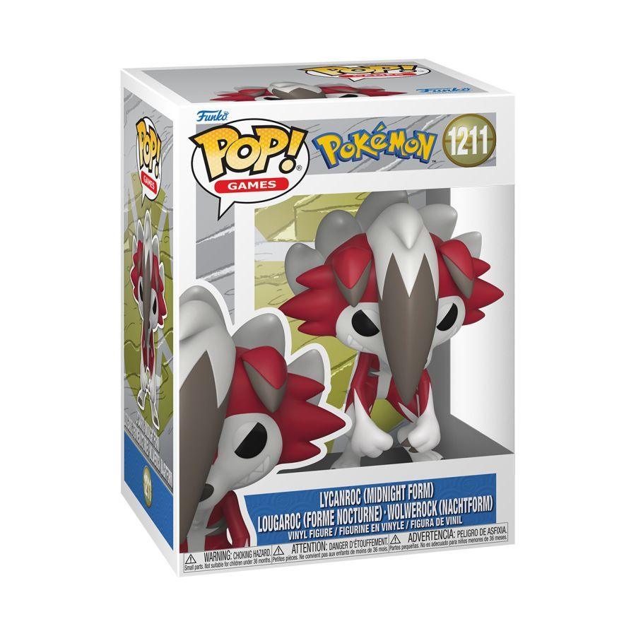 Pokemon - Lycanroc (Midnight Form) Pop! Vinyl
