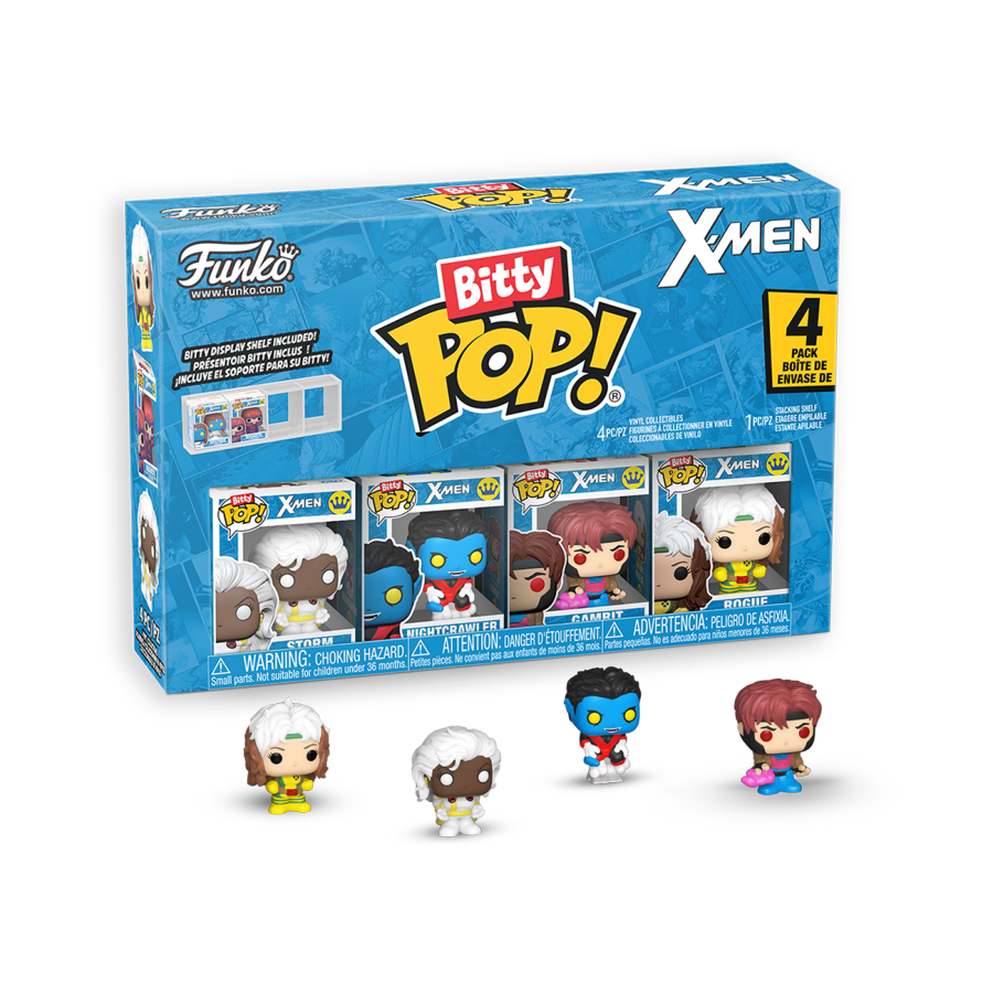 X-Men - Gambit Bitty Pop! 4-Pack