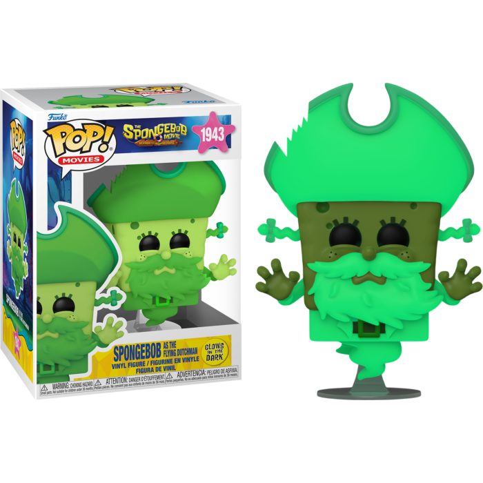 The SpongeBob Movie (2025) - Spongebob as The Flying Dutchman Slow Pop! Vinyl