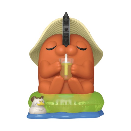 Chainsaw Man - Pochita (on Floaty) SDCC Exclusive Pop! Vinyl