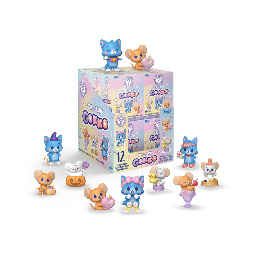 Tom & Jerry: Gokko - Mystery Minis Assortment (Display of 12)
