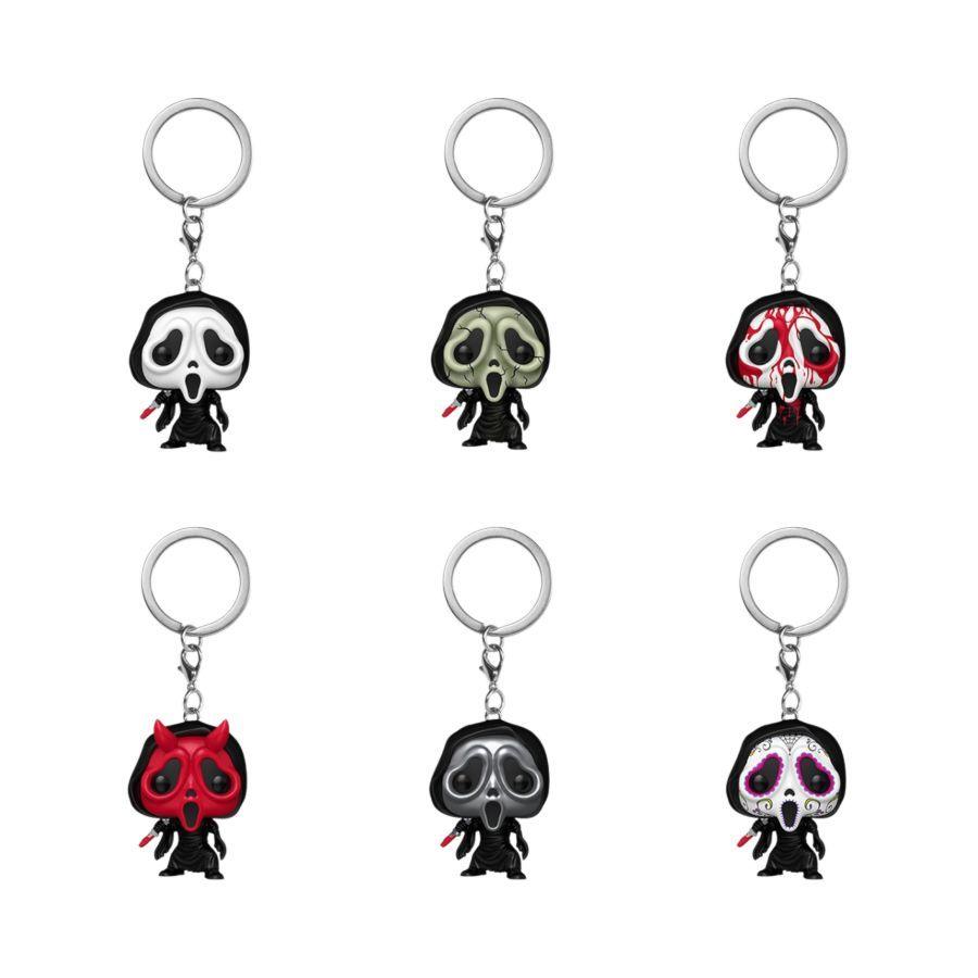Scream - Ghostface Pop! Keychain Blind Bag Assortment (Display of 12)