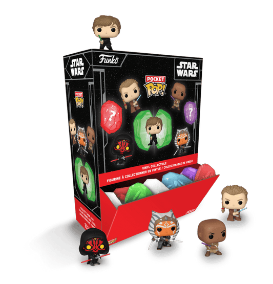 Star Wars - Kyber Crystal Capsule Pocket Pop! Blind Assortment (Display of 12)