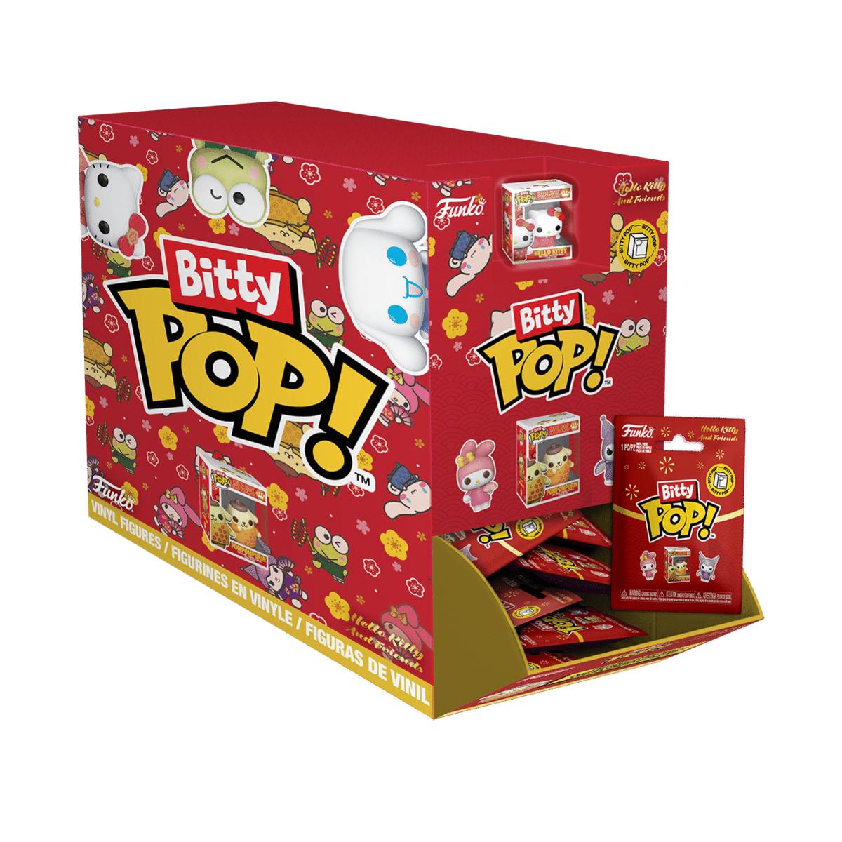 Hello Kitty - Lunar New Year Bitty Pop! Blind Bag Assortment (Display of 24)