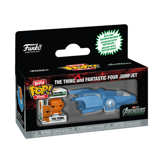 Avengers: Doomsday - The Thing with Fantastic Four Jet Bitty Pop! Ride