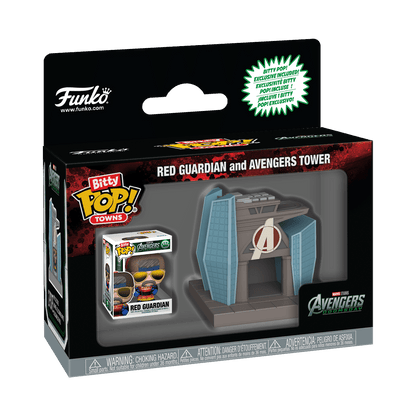 Avengers: Doomsday - Red Guardian with Avengers Tower Bitty Pop! Town