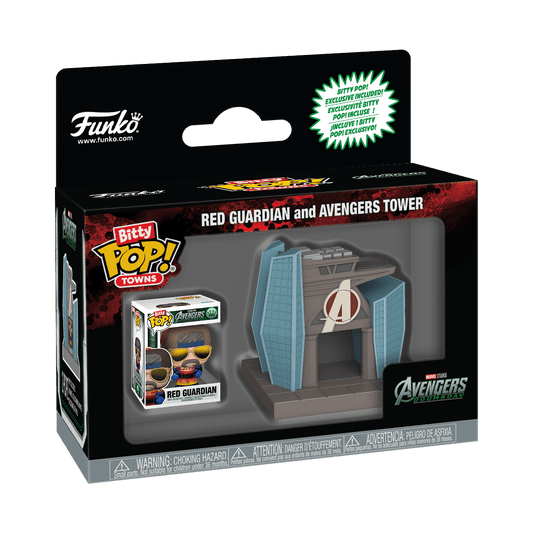 Avengers: Doomsday - Red Guardian with Avengers Tower Bitty Pop! Town