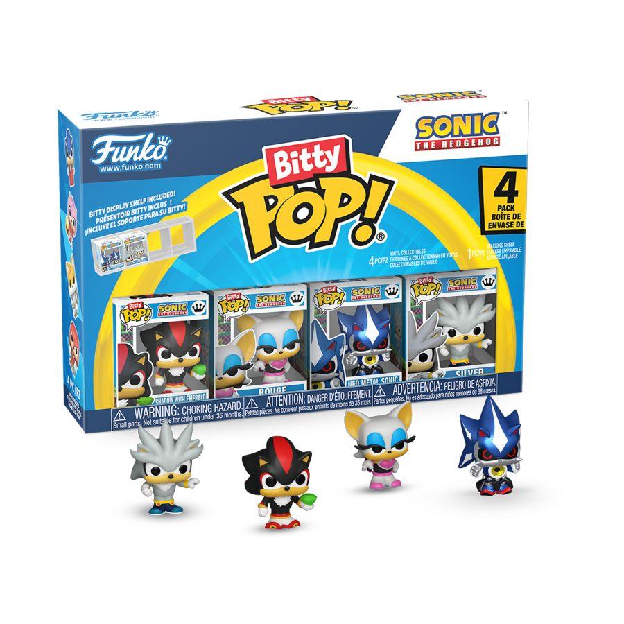 Sonic - Shadow Bitty Pop! 4-Pack