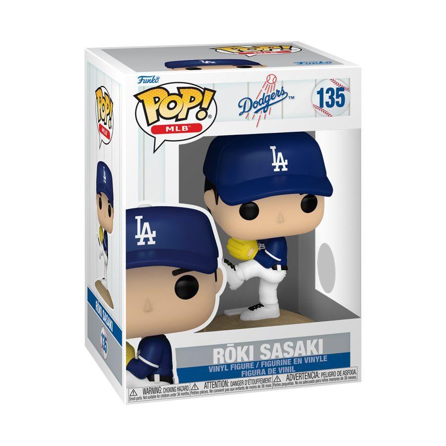 MLB: Dodgers - Roki Sasaki Pop! Vinyl