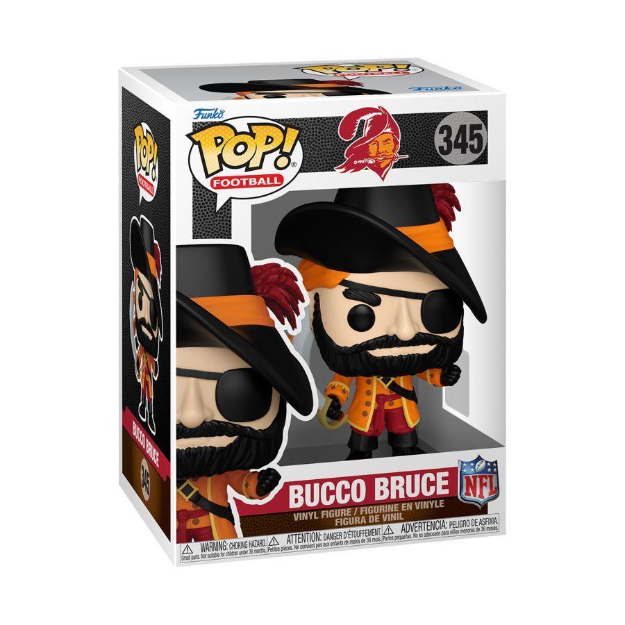 NFL: Tampa Bay Buccaners - Bucco Bruce Mascot Pop! Vinyl