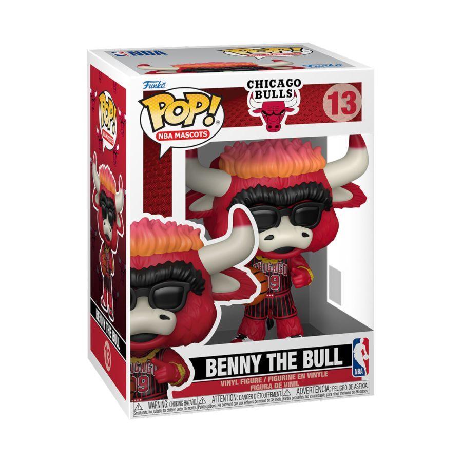 NBA: Mascots - Benny the Bull (Chicago Bulls) Pop! Vinyl
