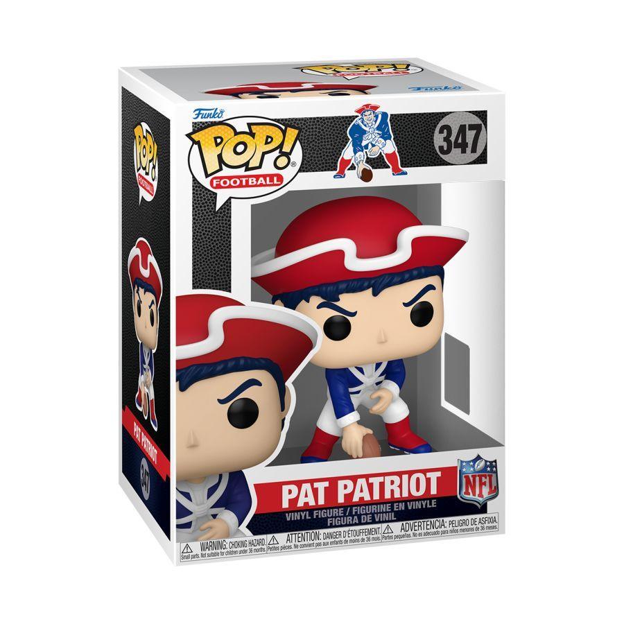 NFL: New England Patriots - Pat Patriot Mascot Pop! Vinyl