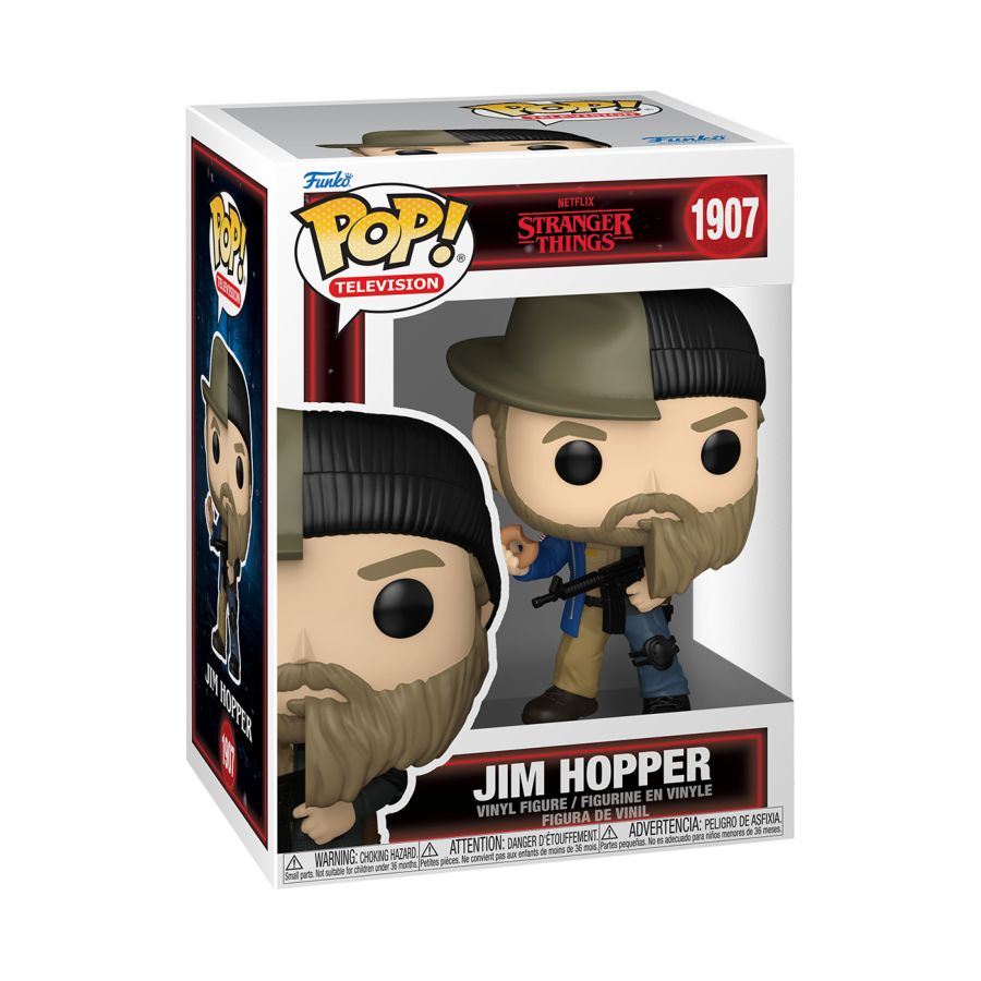 Stranger Things - Jim Hopper (Split) Pop! Vinyl