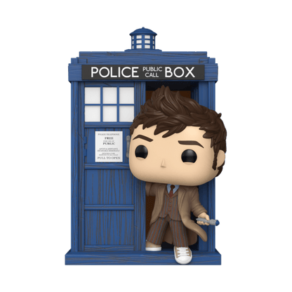 Doctor Who - Tenth Doctor with TARDIS Pop! Ride