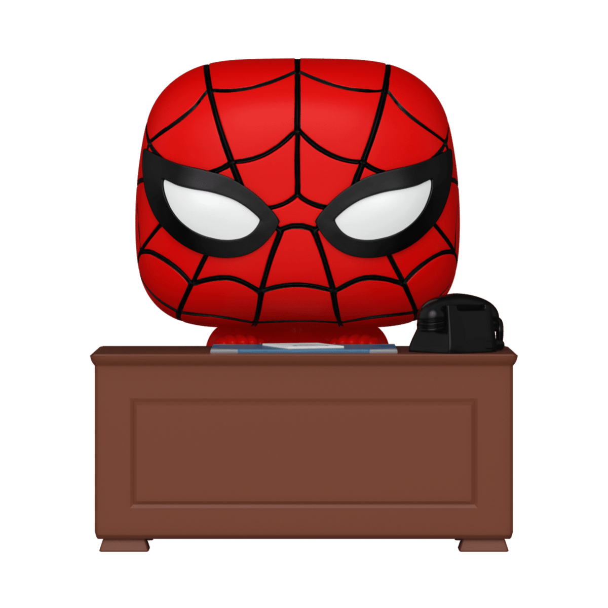 Marvel - Spider-Man with Desk Meme Pop! Premium
