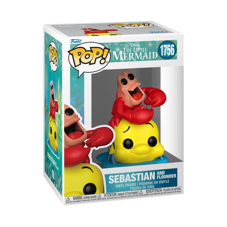 Little Mermaid (1989) - Sebastian & Flounder Pop! Vinyl