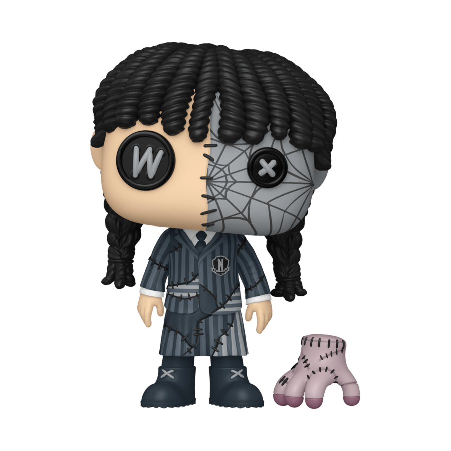 Wednesday (TV) - Wednesday & Thing Patchwork Pop! Vinyl