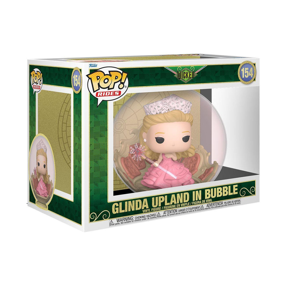 Wicked - Glinda Upland in Bubble Pop! Vinyl Ride