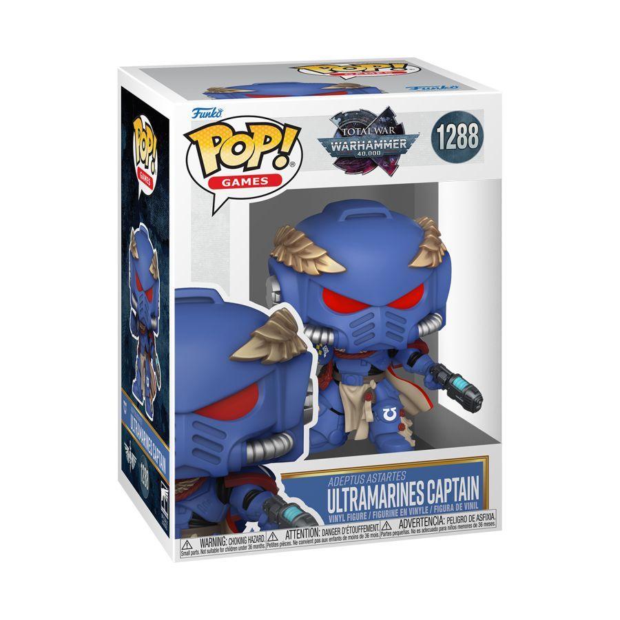 Total War: Warhammer 40,000 - Ultramarines Captain Pop! Vinyl