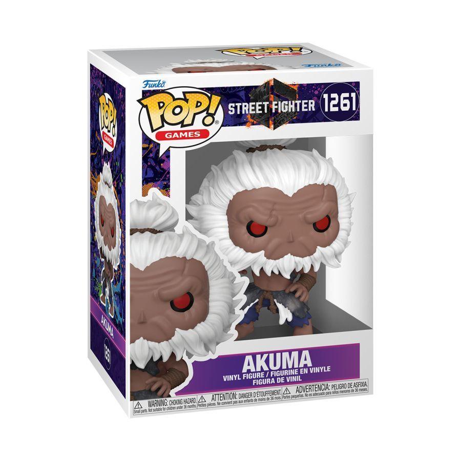 Street Fighter 6 - Akuma (with Chase) Pop! Vinyl