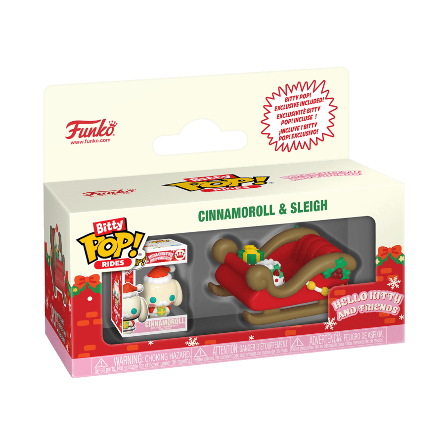 Hello Kitty - Cinnamoroll with Sleigh Bitty Pop! Ride