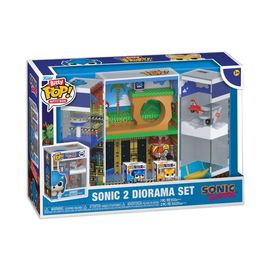 Sonic - Sonic 2 Diorama Bitty Pop! Playset