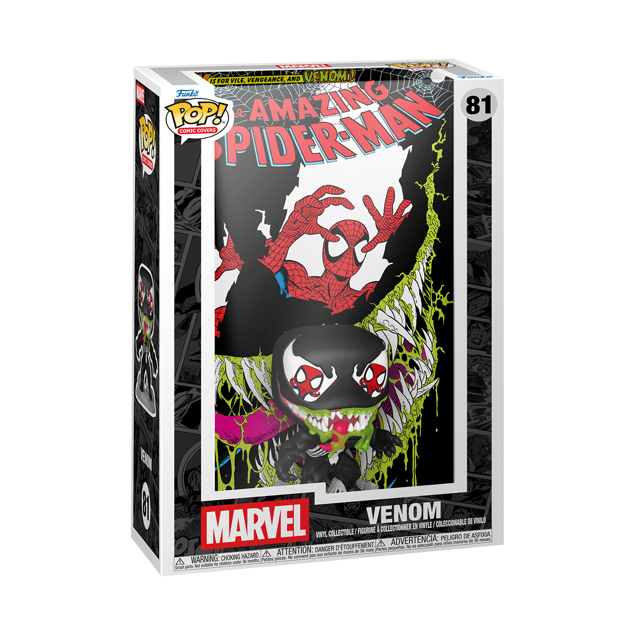 Marvel Comics - Venom (Amazing Spider-Man #346) Pop! Comic Cover