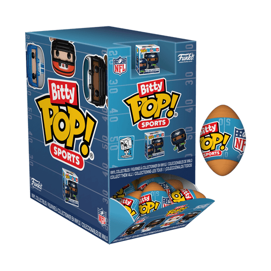 NFL - Football Capsule Bitty Pop! Assortment (Display of 24)