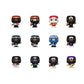 NFL - Football Capsule Bitty Pop! Assortment (Display of 24)