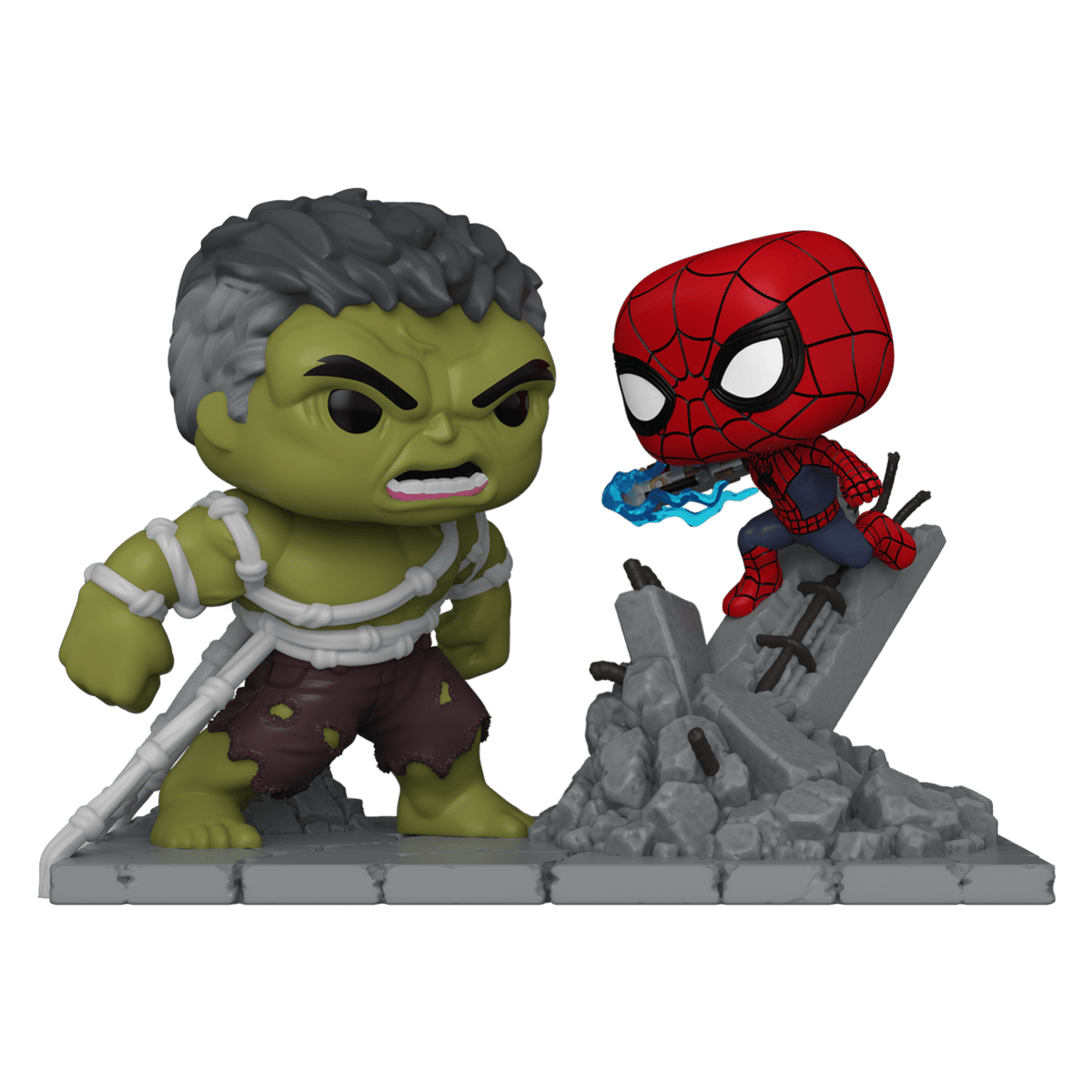 SpiderMan: Brand New Day - Spider-Man vs The Hulk Pop! Vinyl Moment