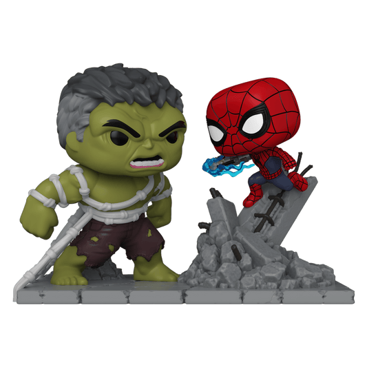 SpiderMan: Brand New Day - Spider-Man vs The Hulk Pop! Vinyl Moment