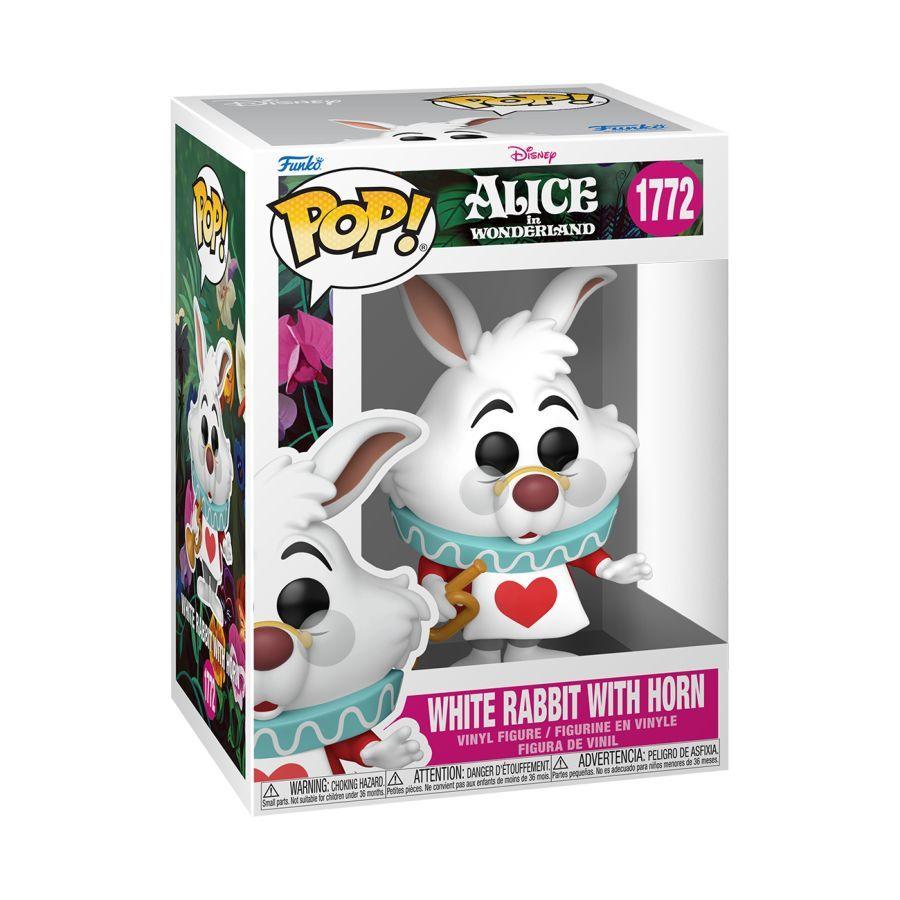 Alice in Wonderland (1951) - White Rabbit with Horn Pop! Vinyl