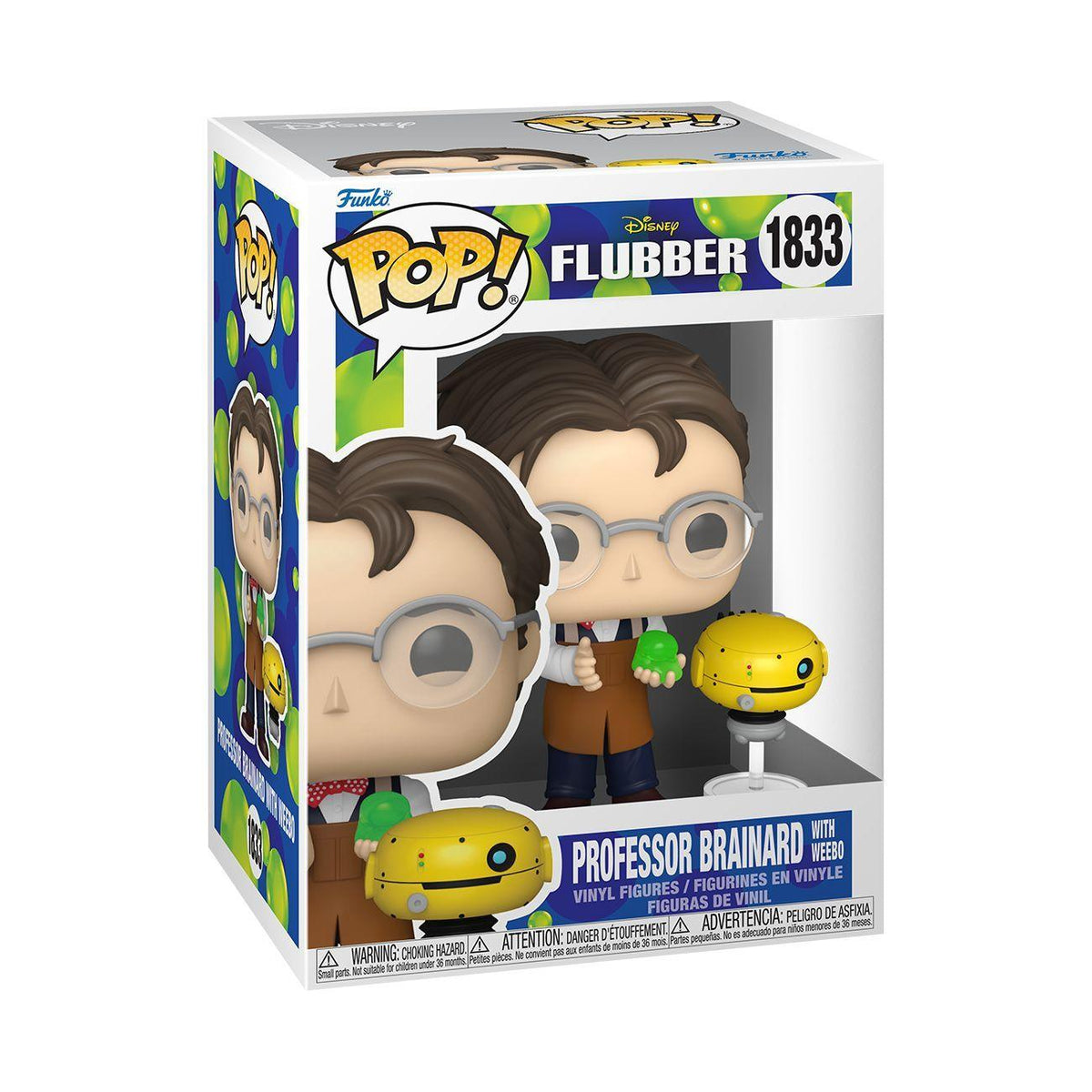 Flubber (1997) - Professor Brainard with Weebo (with Chase) Pop! Vinyl