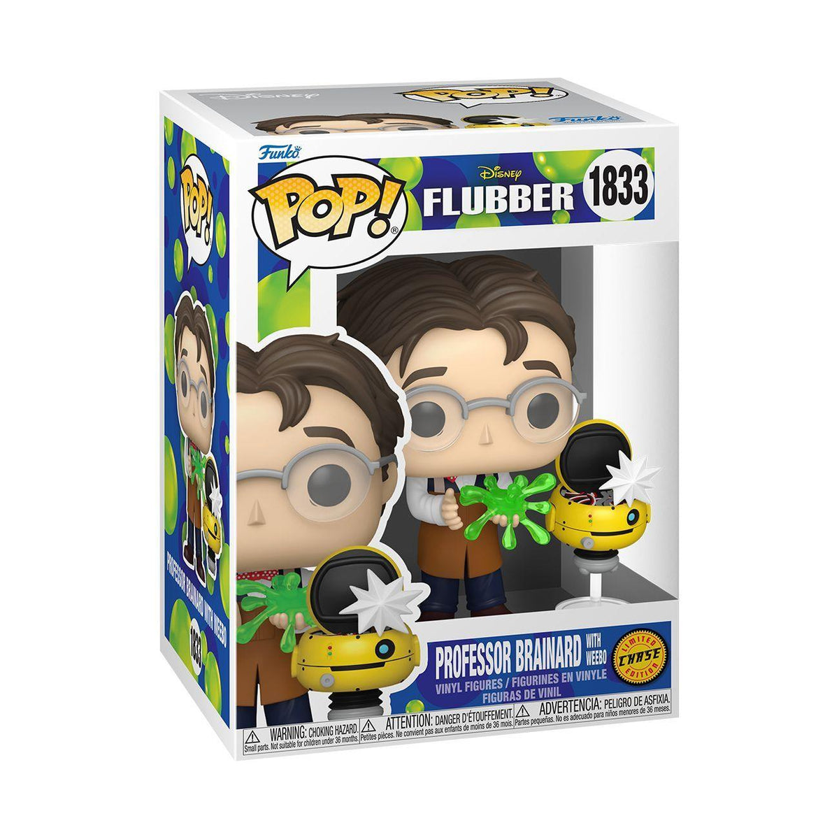 Flubber (1997) - Professor Brainard with Weebo (with Chase) Pop! Vinyl