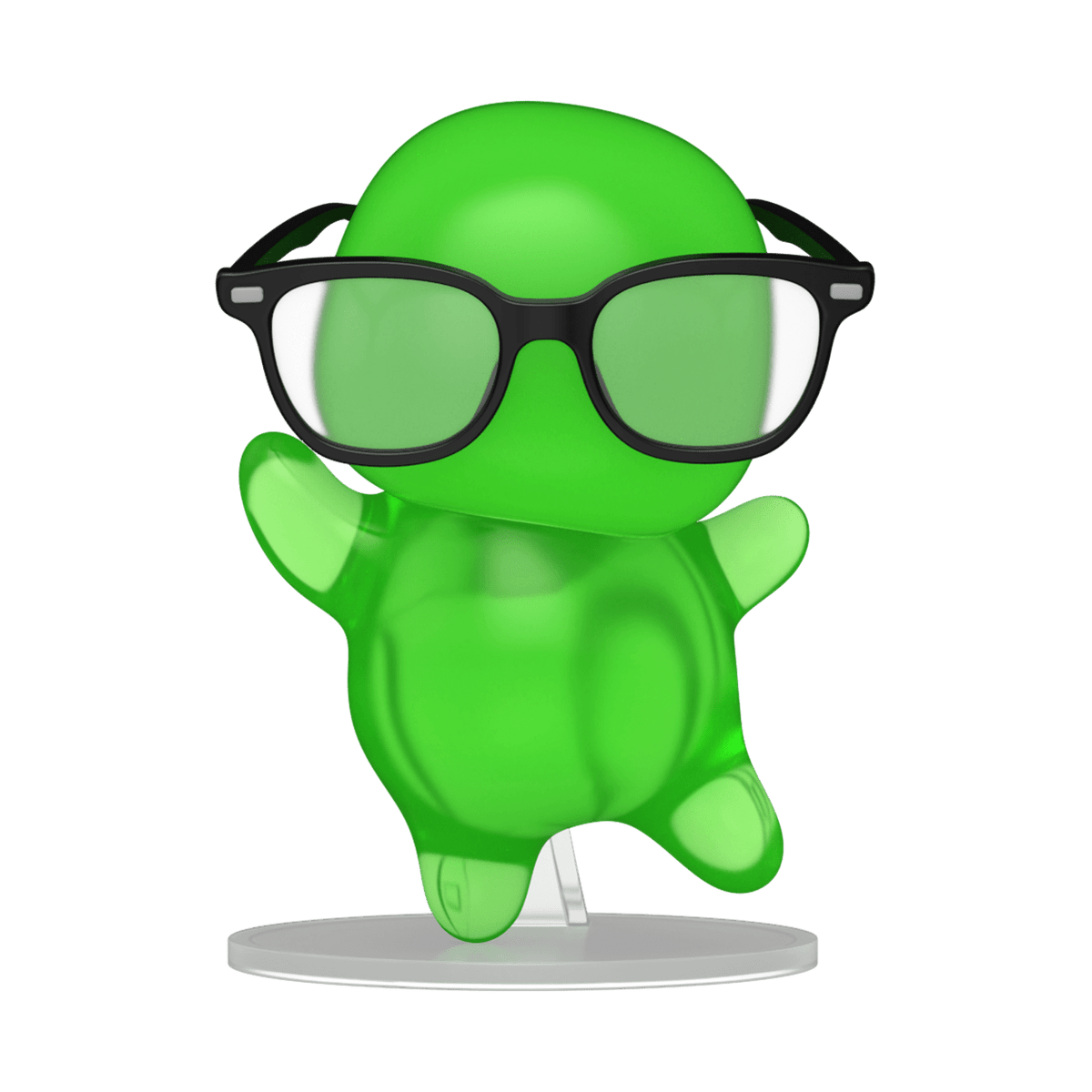 Flubber (1997) - Flubber with Glasses (Translucent) Pop!