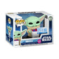 The Mandalorian & Grogu (2026) - Grogu (with Food) US Exclusive Flocked Pop! Vinyl