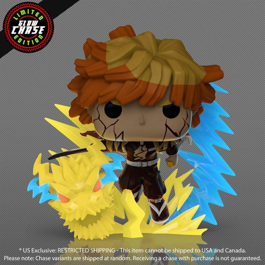 Demon Slayer: Infinity Castle - Zenitsu (7th Form) Pop! Premium